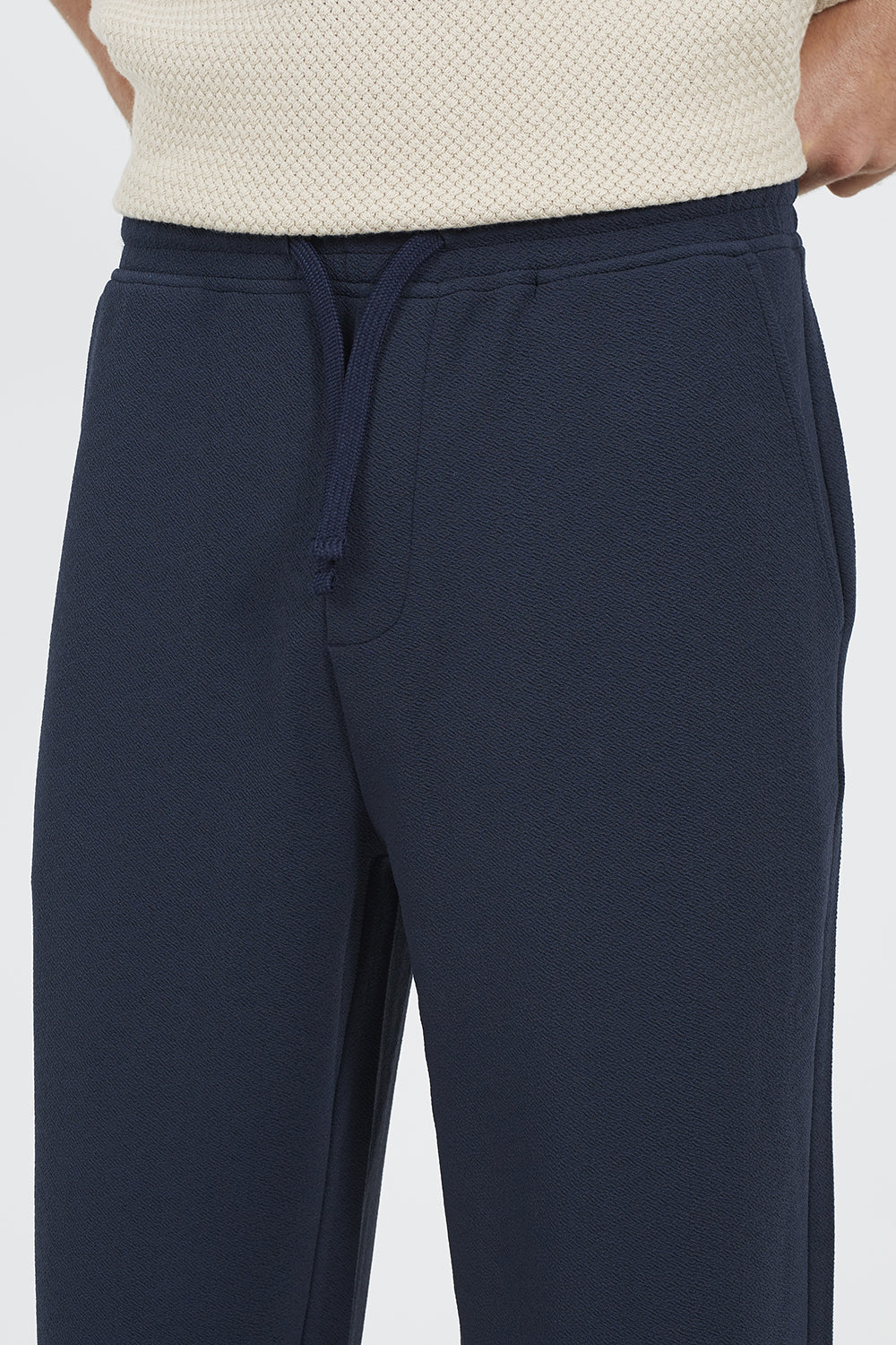 Brave Soul Navy Straight Leg Joggers - Navy Image 4