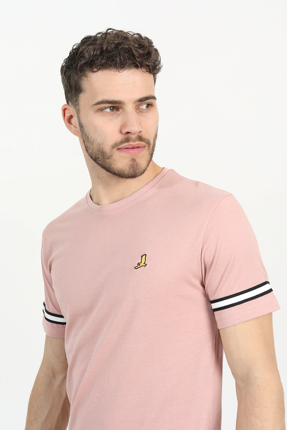 Brave Soul Dusty Pink T-Shirt and Shorts Set - Dusty Pink Image 4