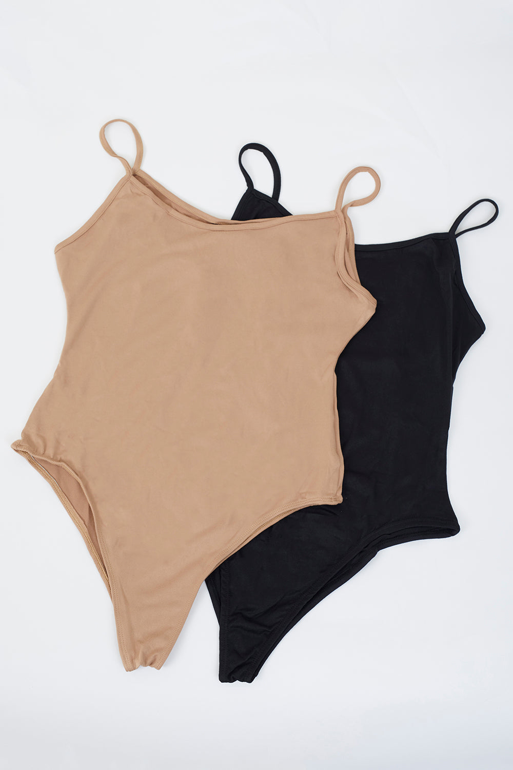 Brave Soul Black 2 Pack Vest Bodysuits - Black Image 1