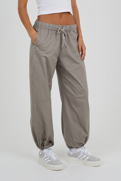 Brave Soul Grey Utility Style Adjustable Cargos - Grey Image 1