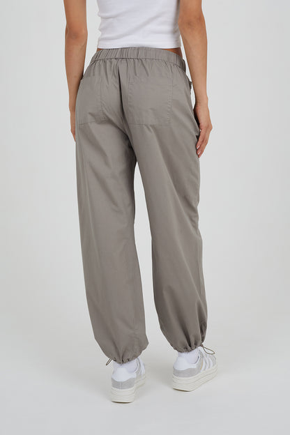 Brave Soul Grey Utility Style Adjustable Cargos - Grey Image 2