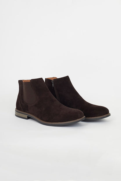 Brave Soul Dark Brown Faux Suede Chelsea Boot - Dark Brown Image 2