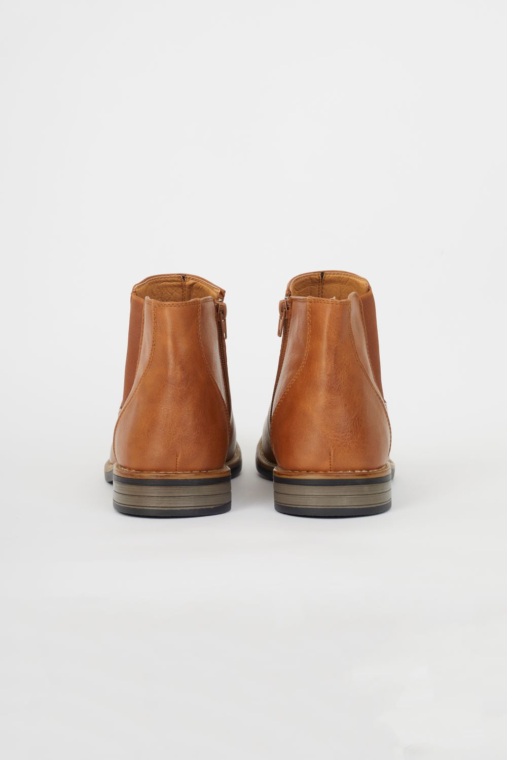 Brave Soul Tan Faux Suede Chelsea Boot - Tan Image 2