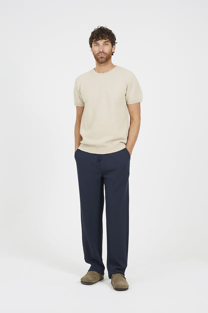 Brave Soul Navy Straight Leg Joggers - Navy Image 3