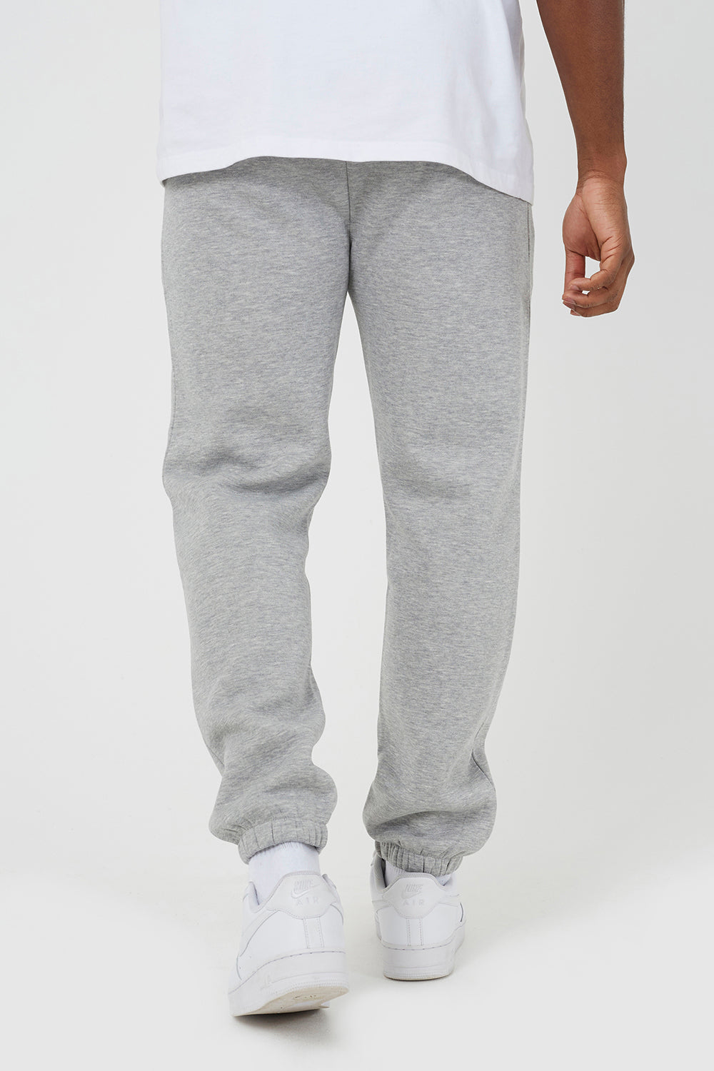 Brave Soul Light Grey Cuffed Loose Fit Joggers - Light Grey Image 2
