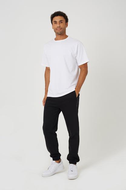 Brave Soul Black Cuffed Loose Fit Joggers - Black Image 3