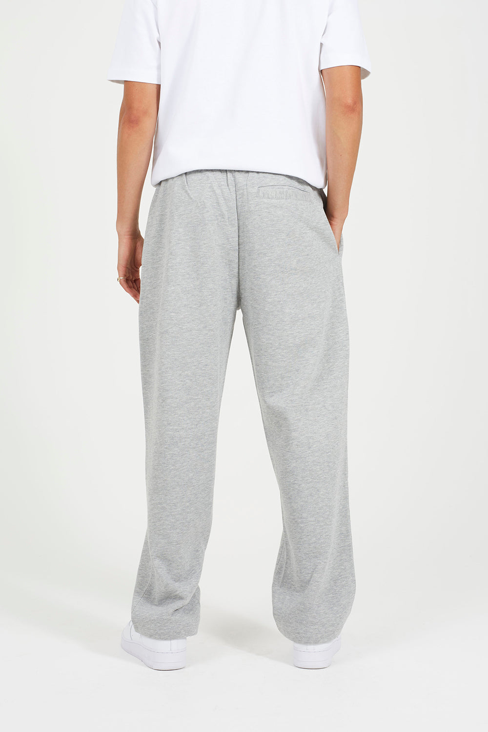 Brave Soul Grey Wide Leg Joggers - Grey Image 2