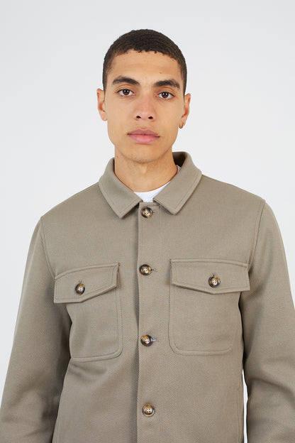 Brave Soul Pale Green Button Through Shacket - Pale Green Image 4