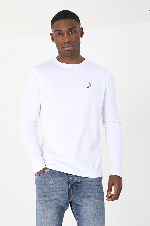 Brave Soul Light Grey 3 Pack Long Sleeve T-Shirts - Light Grey Image 2