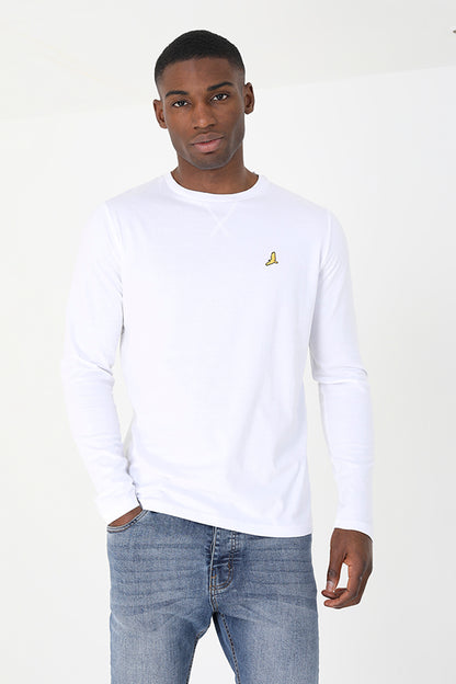 Brave Soul Light Grey 3 Pack Long Sleeve T-Shirts - Light Grey Image 2