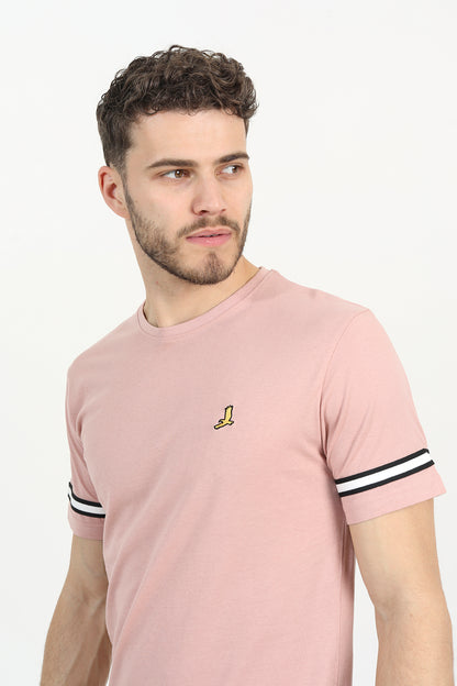Brave Soul Dusty Pink T-Shirt and Shorts Set - Dusty Pink Image 4