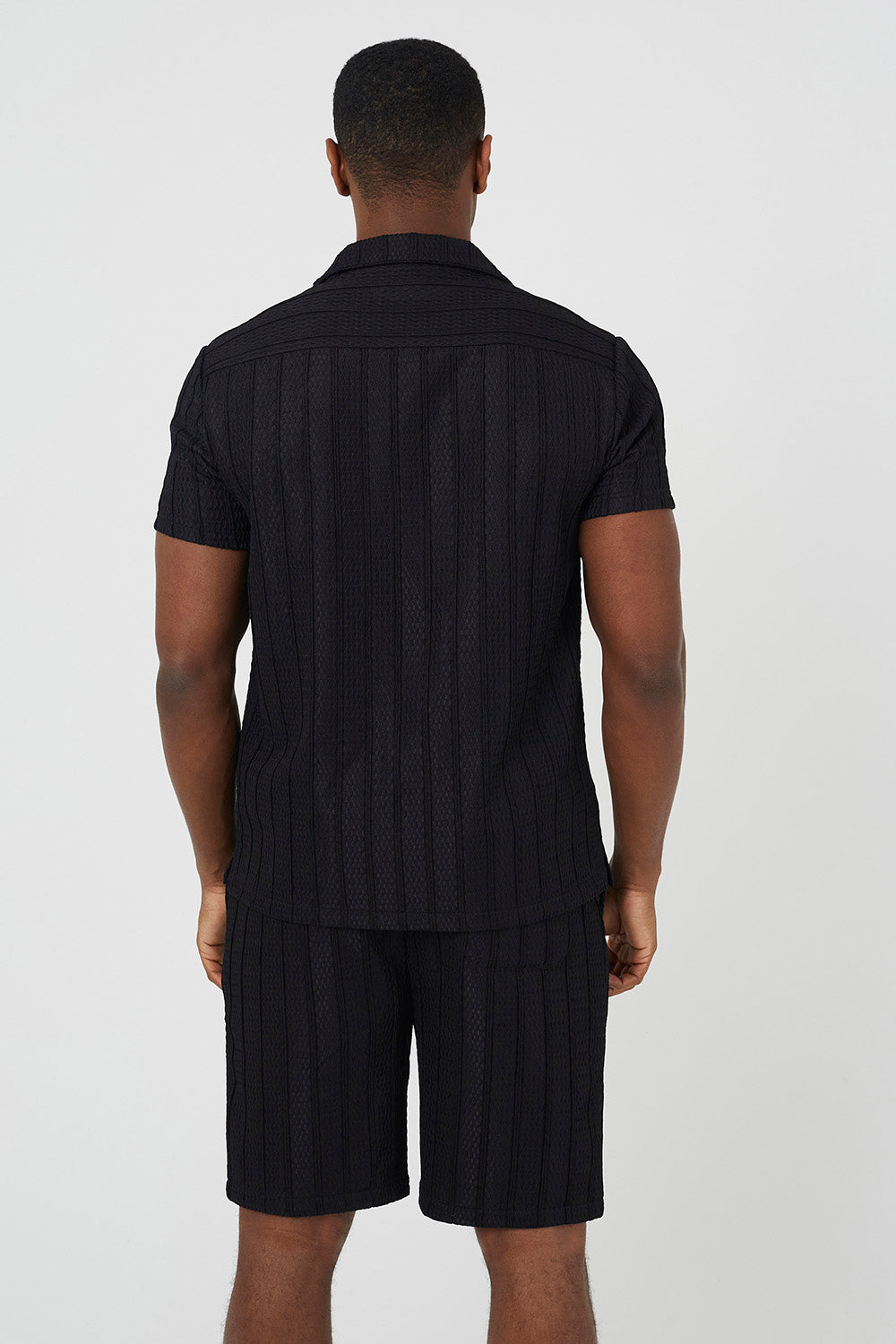 Brave Soul Black Woven Shorts - Black Image 2