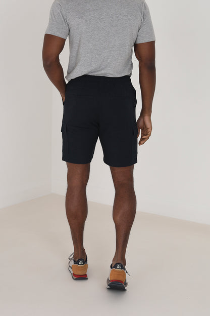 Brave Soul Navy Cargo Shorts - Navy Image 2