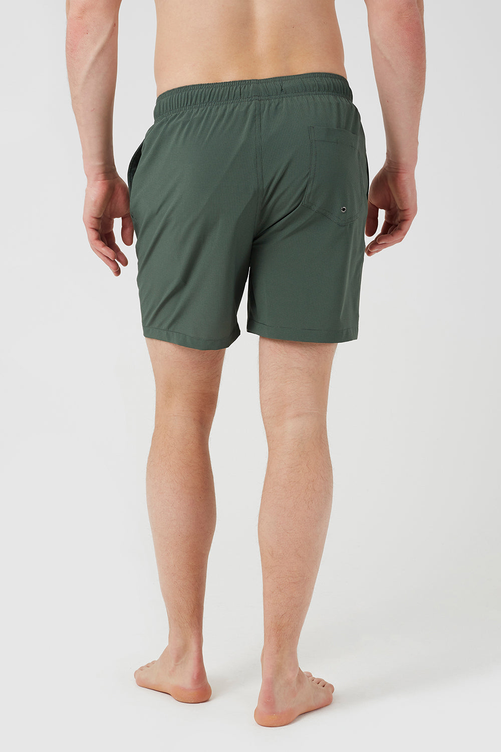 Brave Soul Green Swim Shorts - Green Image 2
