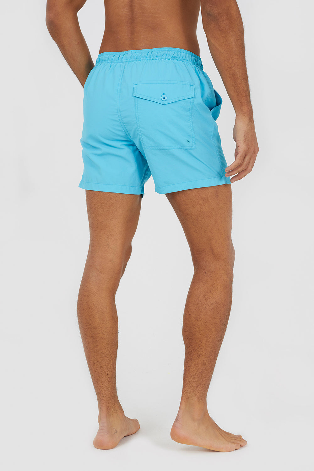 Brave Soul Aqua Elasticated Swimshorts - Aqua Image 2
