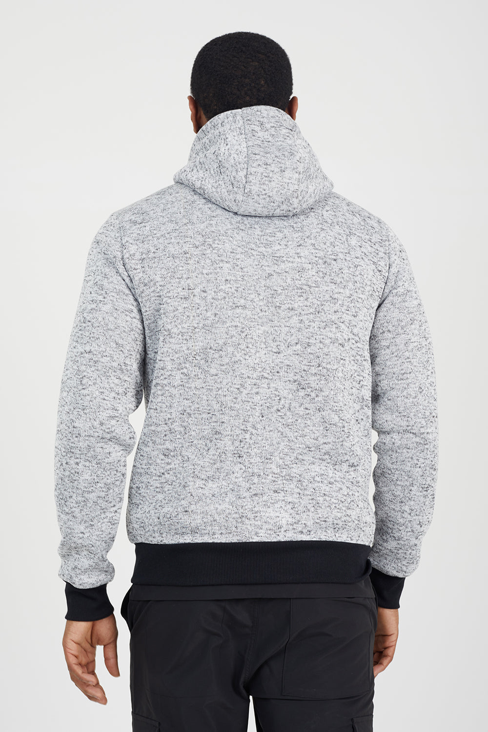 Brave Soul Grey Full Zip Hoody - Grey Image 2