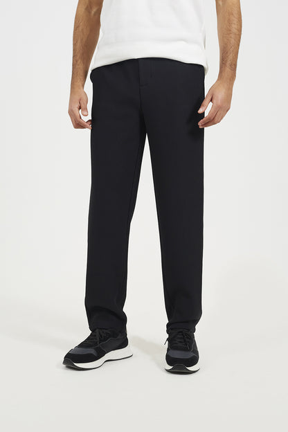 Brave Soul Black Ribbed Trousers - Black Image 1