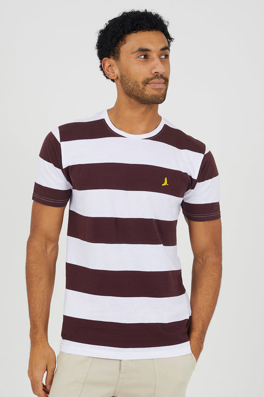 Brave Soul Multi 3 Pack Cotton Crew Neck T-Shirts - Multi Image 1