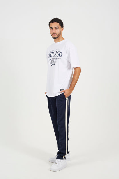 Brave Soul Off White Cotton Jersey Graphic T-Shirt - Off White Image 3