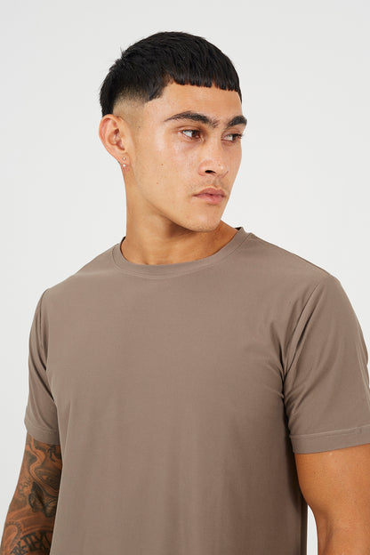 Brave Soul Brown Classic Crew Neck T-Shirt - Brown Image 4