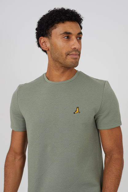 Brave Soul Mint Crew Neck T-Shirt - Mint Image 4