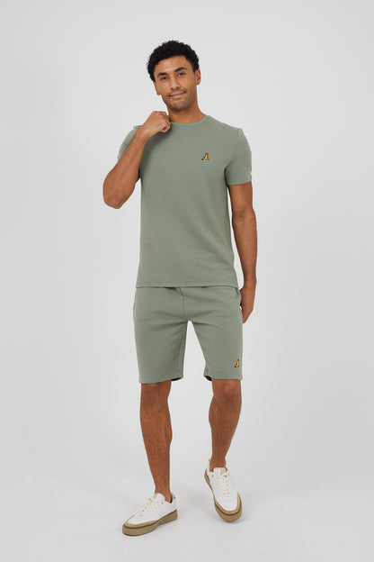 Brave Soul Mint Crew Neck T-Shirt - Mint Image 3
